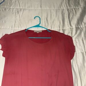 Loft Women's Red Top